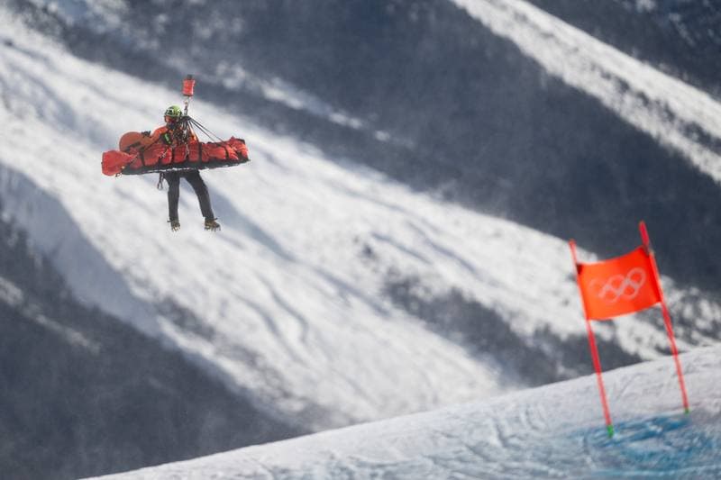 Alpine Skiing. 2026 Winter Olympics. Day 2. 08.02.2026