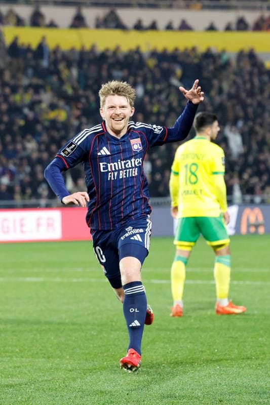Football. Ligue 1. FC Nantes - Olympique Lyonnais. 07.02.2026