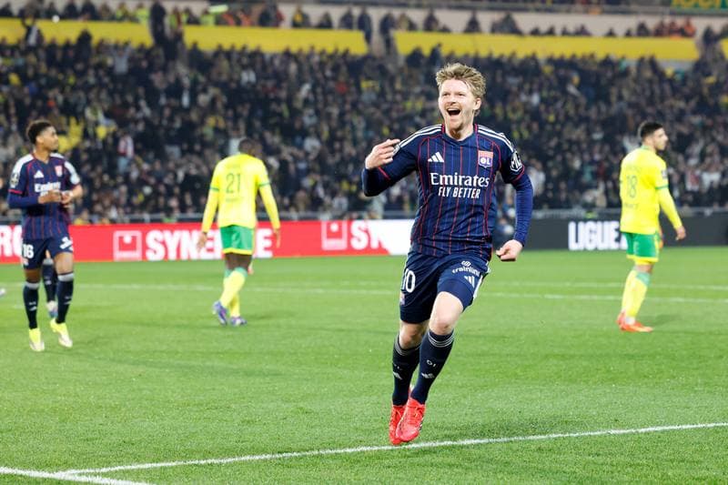 Football. Ligue 1. FC Nantes - Olympique Lyonnais. 07.02.2026