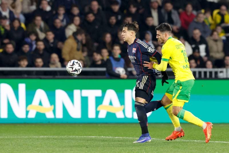 Football. Ligue 1. FC Nantes - Olympique Lyonnais. 07.02.2026