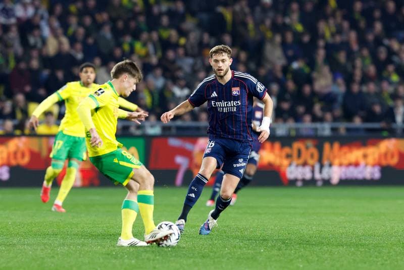 Football. Ligue 1. FC Nantes - Olympique Lyonnais. 07.02.2026