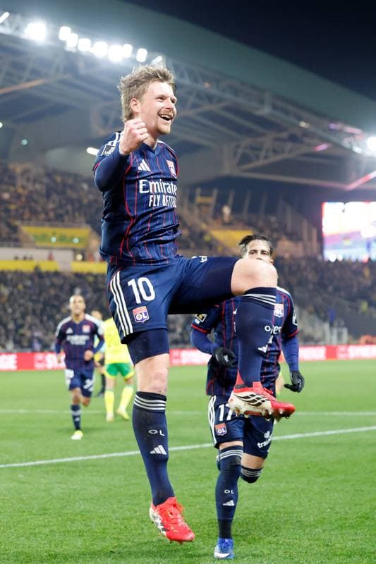 Football. Ligue 1. FC Nantes - Olympique Lyonnais. 07.02.2026