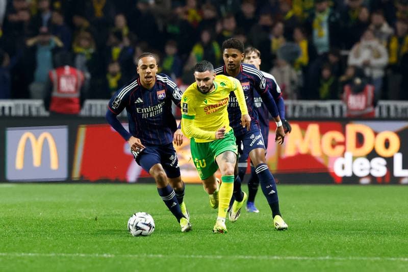Football. Ligue 1. FC Nantes - Olympique Lyonnais. 07.02.2026