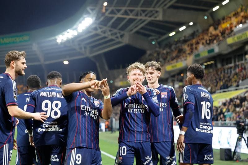 Football. Ligue 1. FC Nantes - Olympique Lyonnais. 07.02.2026