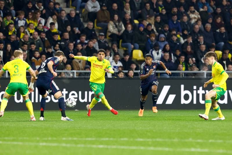 Football. Ligue 1. FC Nantes - Olympique Lyonnais. 07.02.2026