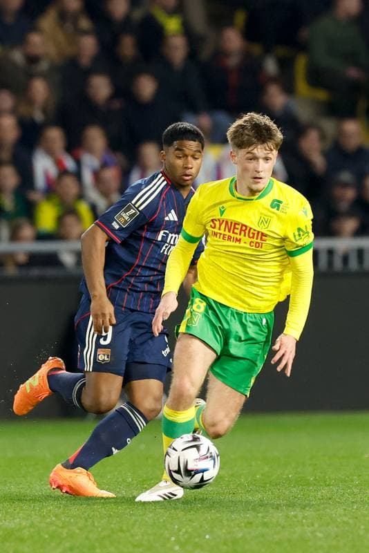 Football. Ligue 1. FC Nantes - Olympique Lyonnais. 07.02.2026