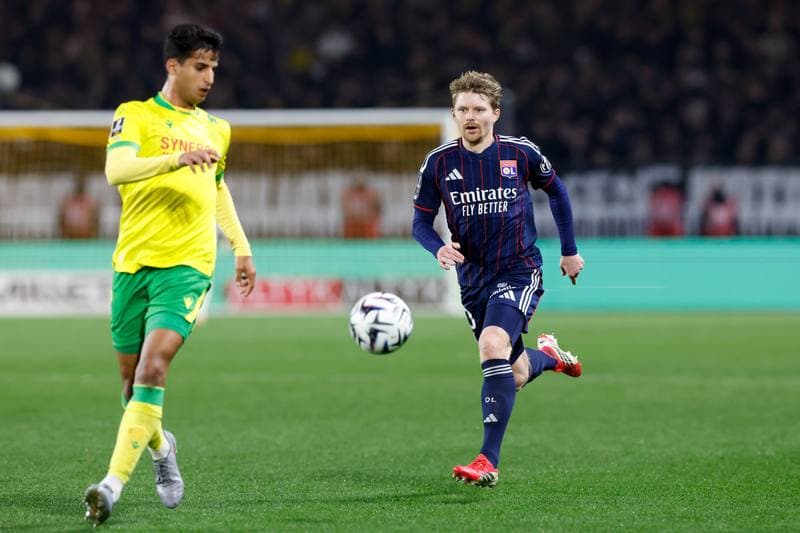 Football. Ligue 1. FC Nantes - Olympique Lyonnais. 07.02.2026