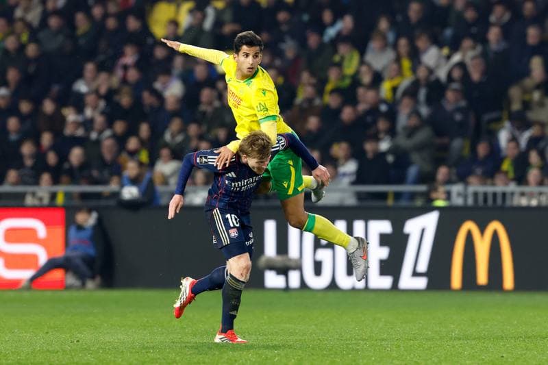 Football. Ligue 1. FC Nantes - Olympique Lyonnais. 07.02.2026