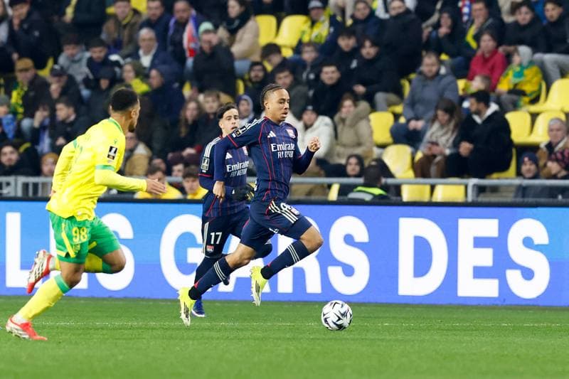Football. Ligue 1. FC Nantes - Olympique Lyonnais. 07.02.2026
