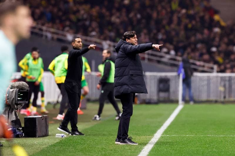 Football. Ligue 1. FC Nantes - Olympique Lyonnais. 07.02.2026
