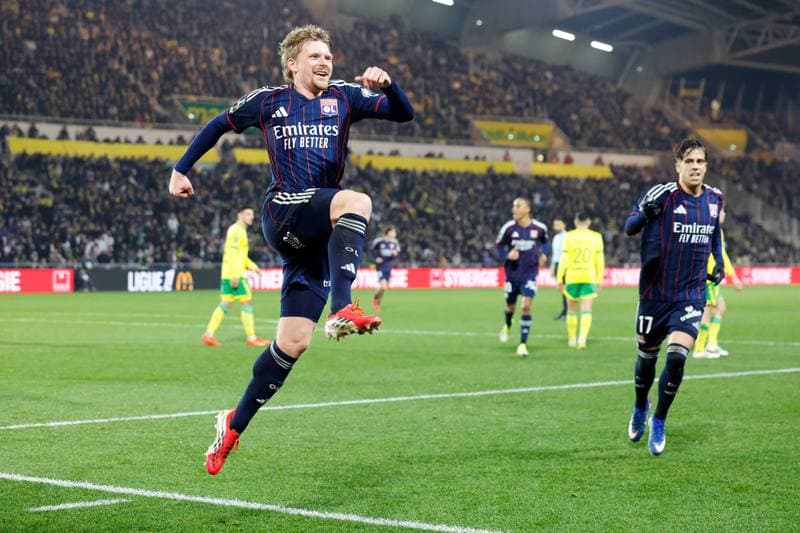 Football. Ligue 1. FC Nantes - Olympique Lyonnais. 07.02.2026