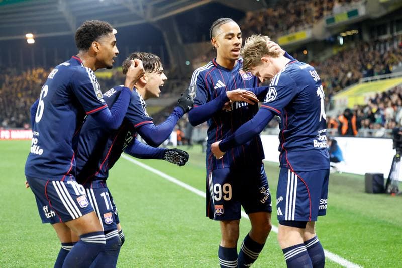 Football. Ligue 1. FC Nantes - Olympique Lyonnais. 07.02.2026