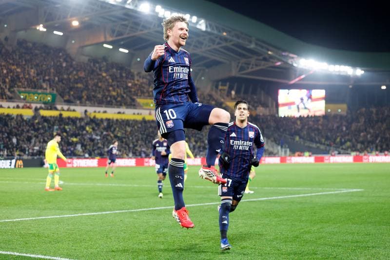 Football. Ligue 1. FC Nantes - Olympique Lyonnais. 07.02.2026