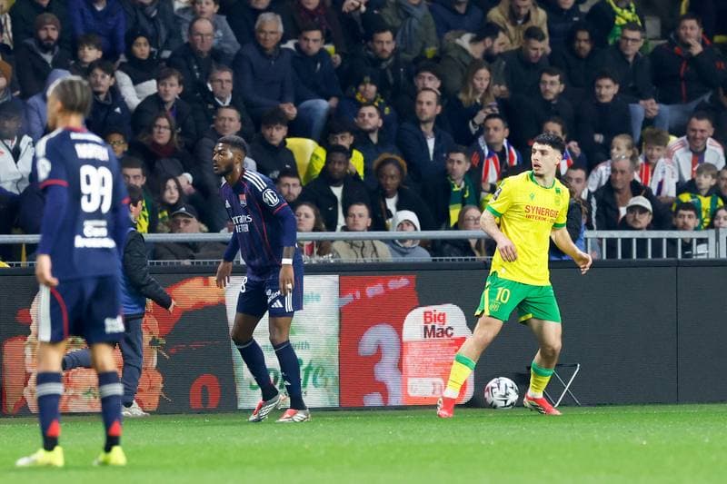 Football. Ligue 1. FC Nantes - Olympique Lyonnais. 07.02.2026