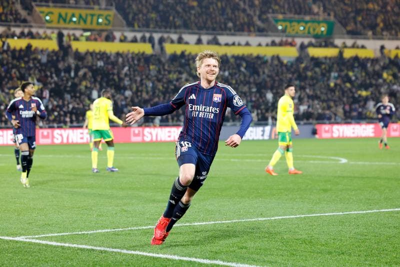 Football. Ligue 1. FC Nantes - Olympique Lyonnais. 07.02.2026