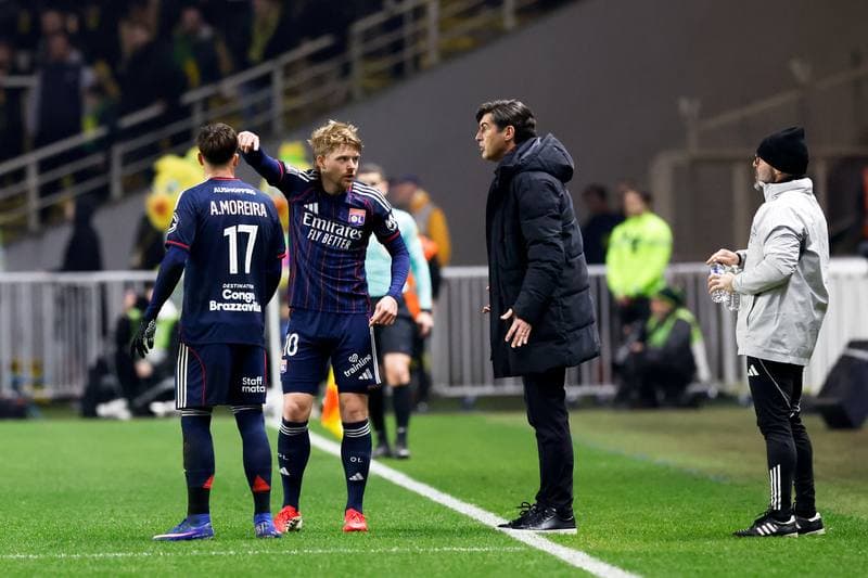 Football. Ligue 1. FC Nantes - Olympique Lyonnais. 07.02.2026