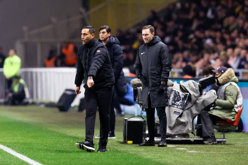 Football. Ligue 1. FC Nantes - Olympique Lyonnais. 07.02.2026