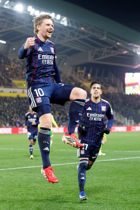 Football. Ligue 1. FC Nantes - Olympique Lyonnais. 07.02.2026