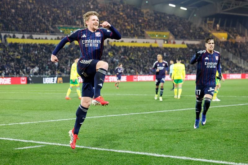 Football. Ligue 1. FC Nantes - Olympique Lyonnais. 07.02.2026