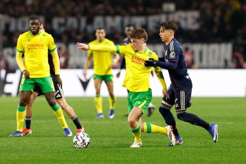 Football. Ligue 1. FC Nantes - Olympique Lyonnais. 07.02.2026