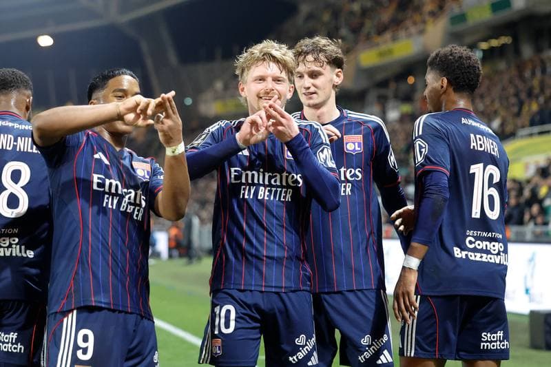 Football. Ligue 1. FC Nantes - Olympique Lyonnais. 07.02.2026