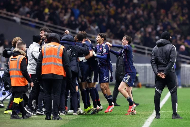 Football. Ligue 1. FC Nantes - Olympique Lyonnais. 07.02.2026