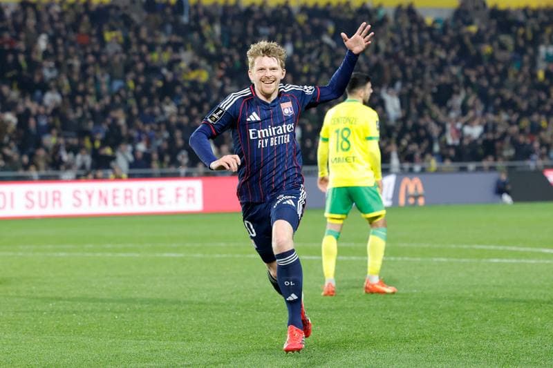 Football. Ligue 1. FC Nantes - Olympique Lyonnais. 07.02.2026