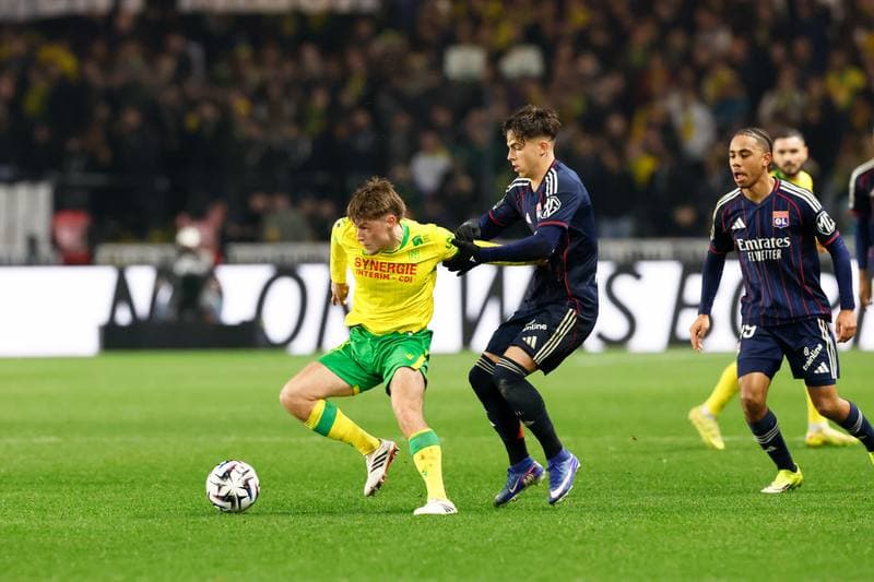 Football. Ligue 1. FC Nantes - Olympique Lyonnais. 07.02.2026