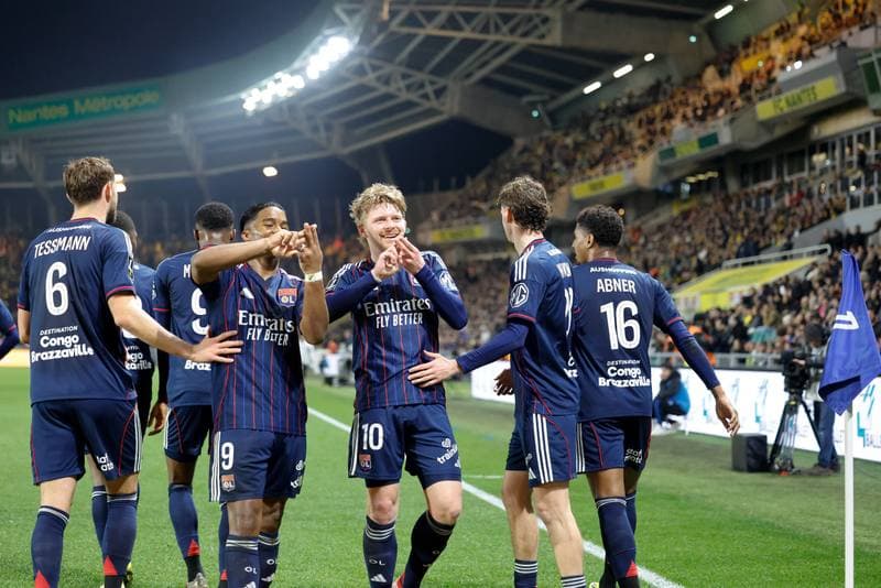 Football. Ligue 1. FC Nantes - Olympique Lyonnais. 07.02.2026