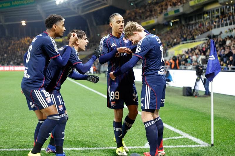 Football. Ligue 1. FC Nantes - Olympique Lyonnais. 07.02.2026