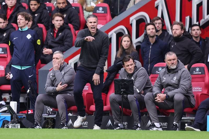 Football. Dutch Eredivisie. PSV - Feyenoord. 01.02.2025