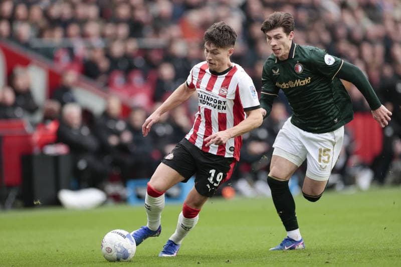 Football. Dutch Eredivisie. PSV - Feyenoord. 01.02.2025