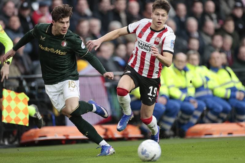 Football. Dutch Eredivisie. PSV - Feyenoord. 01.02.2025