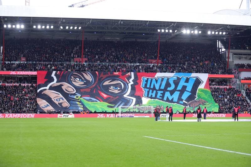 Football. Dutch Eredivisie. PSV - Feyenoord. 01.02.2025