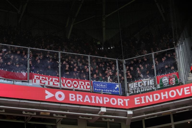 Football. Dutch Eredivisie. PSV - Feyenoord. 01.02.2025