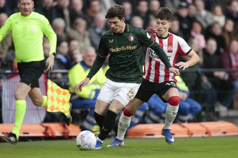 Football. Dutch Eredivisie. PSV - Feyenoord. 01.02.2025