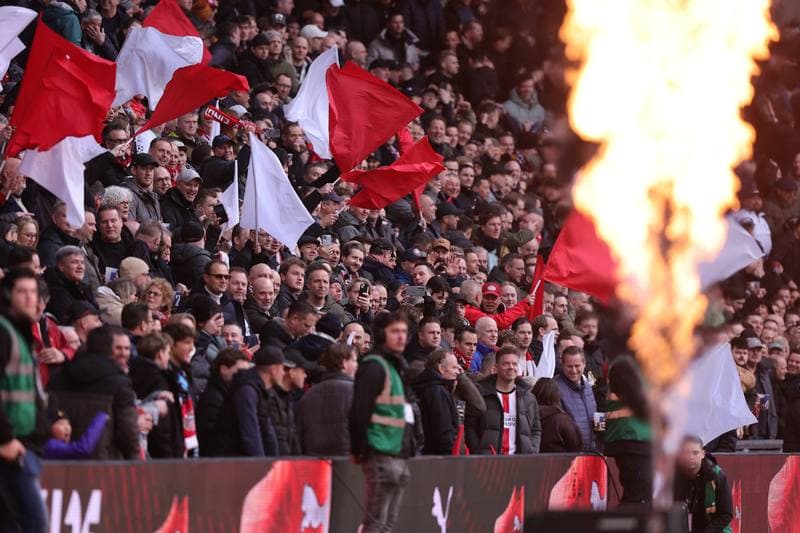 Football. Dutch Eredivisie. PSV - Feyenoord. 01.02.2025