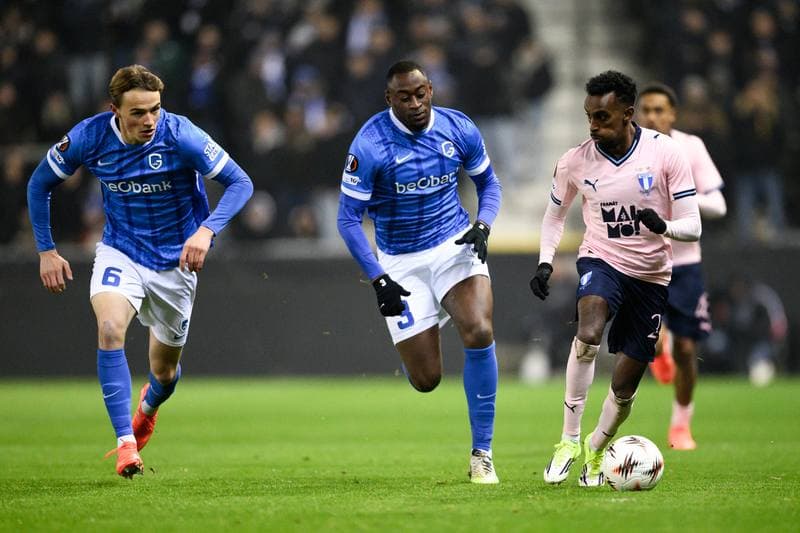 Football. UEFA Europa League. KRC Genk - Malmo FF. 29.01.2026