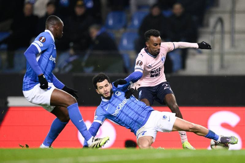 Football. UEFA Europa League. KRC Genk - Malmo FF. 29.01.2026