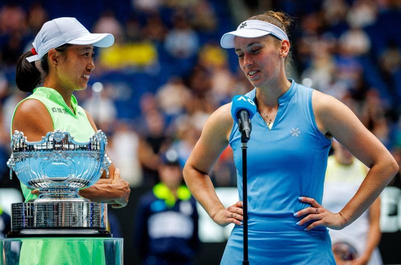 Tennis. Australian Open. Elise Mertens - Shuai Zhang. 31.01.2026