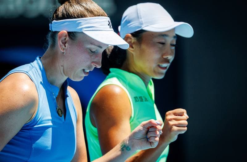 Tennis. Australian Open. Elise Mertens - Shuai Zhang. 31.01.2026