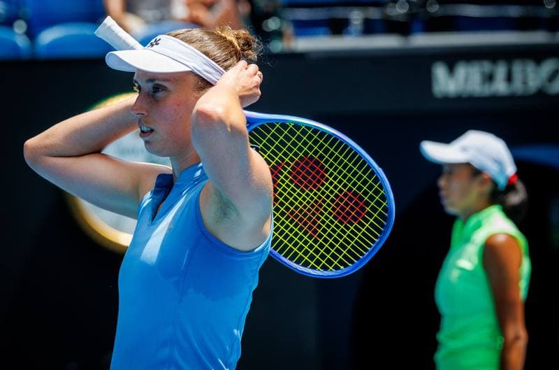 Tennis. Australian Open. Elise Mertens - Shuai Zhang. 31.01.2026