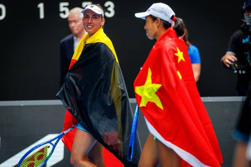 Tennis. Australian Open. Elise Mertens - Shuai Zhang. 31.01.2026