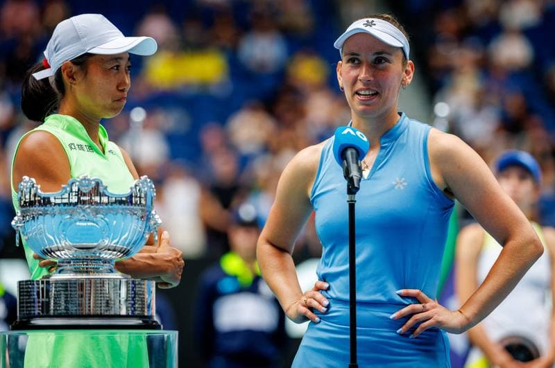 Tennis. Australian Open. Elise Mertens - Shuai Zhang. 31.01.2026