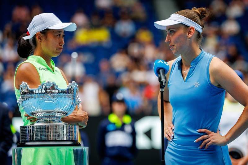 Tennis. Australian Open. Elise Mertens - Shuai Zhang. 31.01.2026