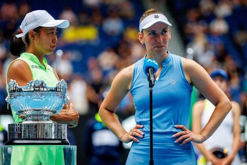 Tennis. Australian Open. Elise Mertens - Shuai Zhang. 31.01.2026
