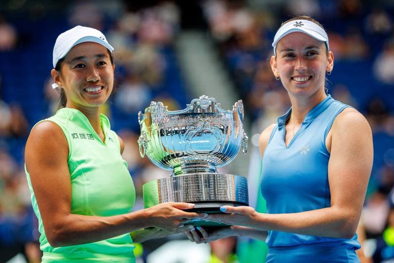 Tennis. Australian Open. Elise Mertens - Shuai Zhang. 31.01.2026