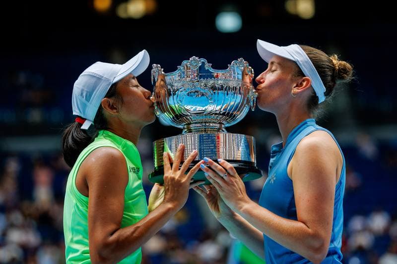 Tennis. Australian Open. Elise Mertens - Shuai Zhang. 31.01.2026