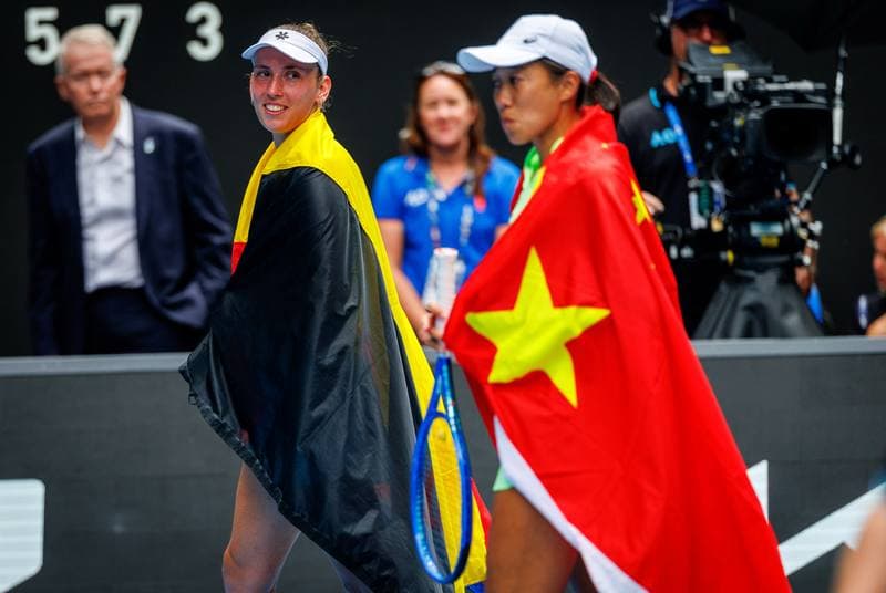 Tennis. Australian Open. Elise Mertens - Shuai Zhang. 31.01.2026