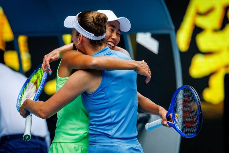Tennis. Australian Open. Elise Mertens - Shuai Zhang. 31.01.2026